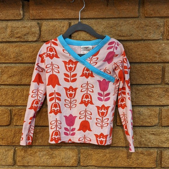 Hanna Andersson Pajamas - Flower Pattern - Picture 2 of 5